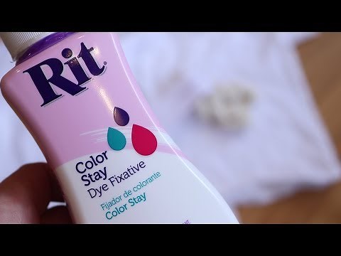 Rit Colorstay Dye Fixative - Does it Make a Difference when Dyeing Cotton?