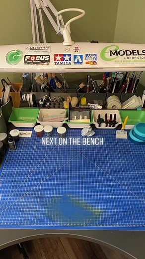 Next on the bench, classic kit from Tamiya - Kawasaki KR1000F Endurance Racer #tamiya #scalemodel #scalemodelling #modelkit #hobby #pastime #motogp