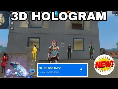Free Fire 3D Hologram Config File | OB52 Free Fire Enemy Location Hack | Antiban Main Id Antiban