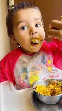 14 months baby full day eating routine #shorts #babyfood #minivlog #motherhood