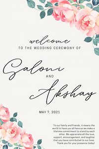 Custom Hindu Wedding Program - Etsy