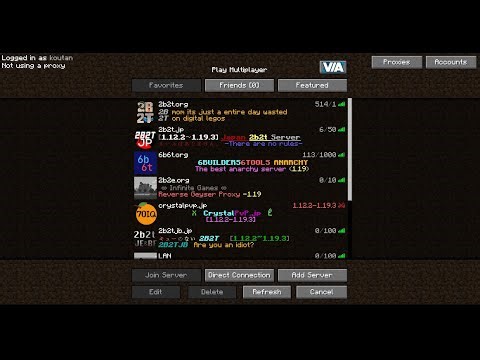 2B2Tの統合版(?)の2B2EにJAVA版で入ってみた！ #Minecraft #2B2E