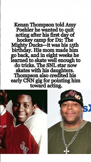 Kenan Thompson on Learning to Skate for D2: "I Wanted to Quit Acting" #shorts #KenanThompson #d2
