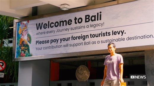 The Indonesian government has introduced a visitor levy to help the Bali cope with millions of visitors each year. | ABC News