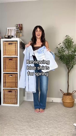 Top Three Blue Button Up Shirts for Spring