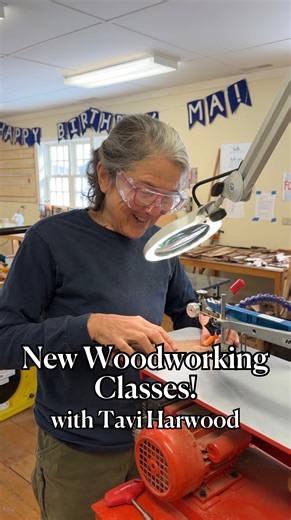 Welcome Tavi, our new woodworking instructor in the Barn! She will be bringing a whimsical kind of woodworking that we know will be fun for everyone. Tavi is a master on the scroll saw, so expect to learn all about this tool when you sign up for her classes. Upcoming Classes: 🧩Create your own Wooden Jigsaw Puzzle Saturday, March 7, 1:00 pm - 4:00 pm Saturday, April 11, 1:00 pm - 4:00 pm Saturday, May 23, 1:00 pm - 4:00 pm 🎁Craft a Mini Box and Puzzle Saturday, March 21, 1:00 pm - 4:00 pm Satur