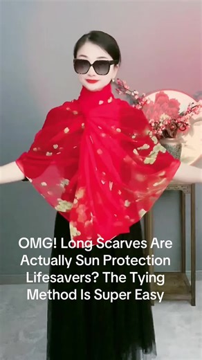 Long Scarves: Easy Sun Protection Styling Techniques