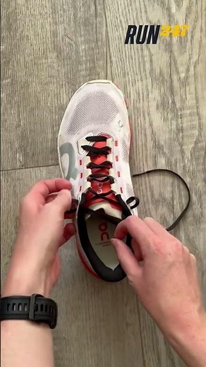 How to tie runner's loop laces | Running tips - RUN247
