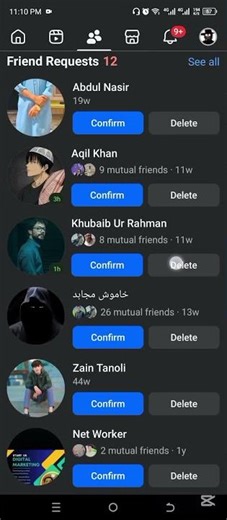 Facebook Friends Request Cancel Kaise Kare Mobile Par