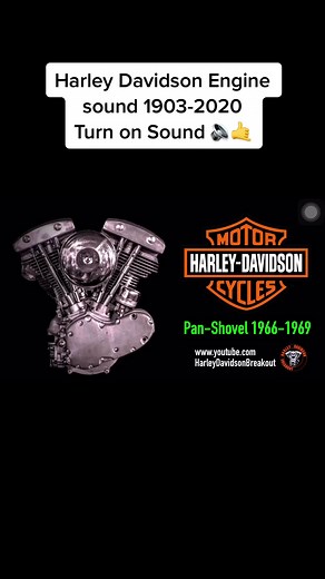 Harley Davidson Engine Sound 1903-2020 Compilation