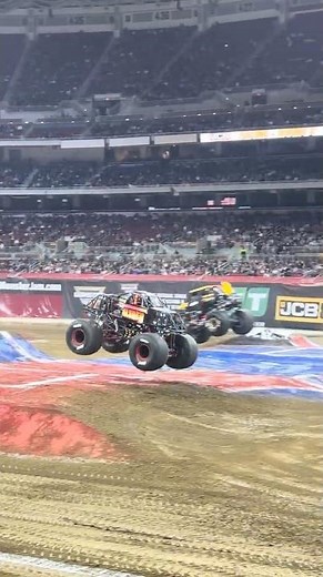 Fantastic Racing from Jester & Excaliber Monster Trucks at St. Louis Monster Jam!