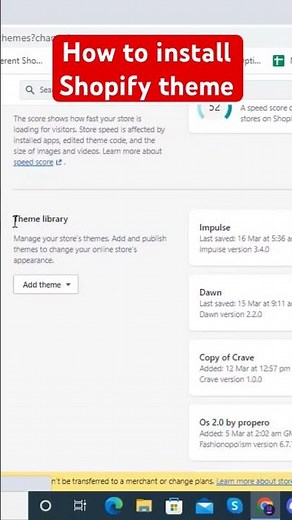 How to install Shopify Theme step by step