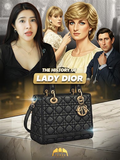 This is her story… The history of Lady Dior bag #missjayann #PurseMaison #ladydior#dior
