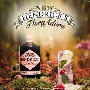 Introducing Hendrick's Flora Adora, an alluringly aromatic gin with lush green character and an irresistible wildflower aroma. | Architectural Digest