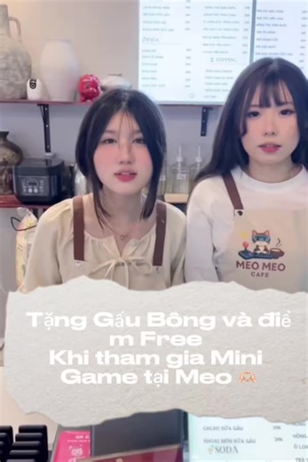 Tham gia ngay Mini game tại MeoMeo để nhận quà siêu hấp dẫn liền ạ 🥰🥰#meomeocoffee #meomeogame #xuhuong