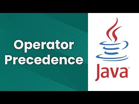 Operator Precedence / Order Of Operation (Java Tutorial)