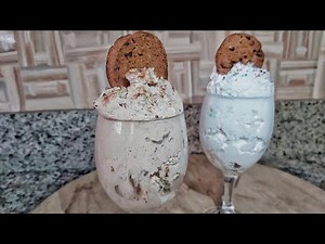 How To Make Simple Milo and Vanilla Ice Cream Recipe | Using Either Heavy or Whipped Cream.