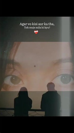 Kisi aur ka tha ✨❤️‍🩹 to Mila hi kyu 🤍✨ Video create karo only one click 😱👆 #vnediting #vn #viral