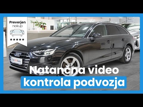 Audi A4 Avant Advanced 35 TFSI S tronic tehnični posnetek