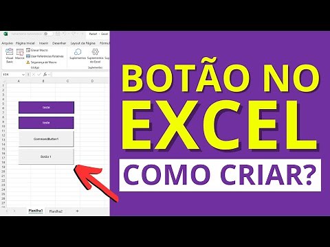 Como Criar Botão no Excel