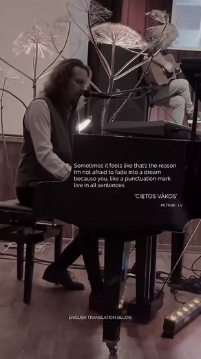 188 reactions · 14 shares | "Cietos vākos"  "Hard cover books" "...“It’s nothing big, it’s nothing big — it’s really nothing to worry about. A gust of wind in the hammock, an open book How pleasant it is to see you somewhere close to home Sometimes it feels like that’s the reason I’m not afraid to fade into a dream because you, like a punctuation mark live in all sentences.” ️ Zane Jope  Guntis Veilands | Jöran Steinhauer | Facebook