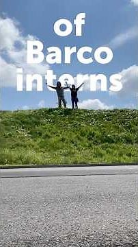 What's an internship at Barco like?