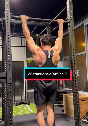 25 tractions à 86kg de PDC, c’est comme ça qu’on tente de se dépasser 👹 Du 28/02 au 05/05, profite de mon code FLECKJDS pour bénéficier des 4 premières semaines à 1€ @Fitness Park Officiel (en plus des frais d’adhésion offerts) 💪
