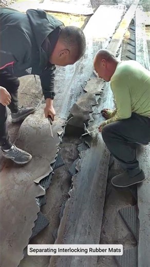 Separating Interlocking Rubber Mats