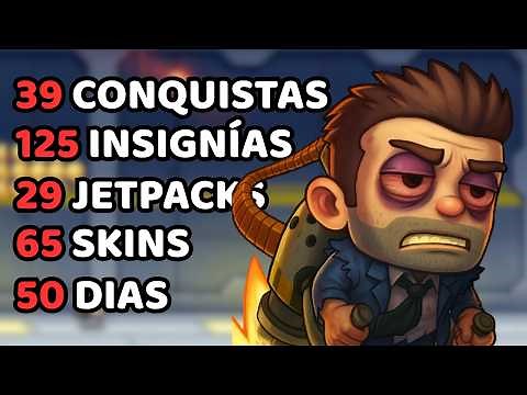 Eu fiz 100% de JETPACK JOYRIDE... e custou minha ALMA