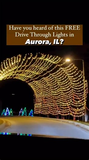 Here’s everything you need to know! 👇🏽 📌 Save for this upcoming weekend! the largest free outdoor drive-through holiday light display in the region - returns for its 18th year with dazzling displays and merry music that will delight children and adults! ⏰The Aurora Festival of Lights opens on Friday, November 28, and runs through Sunday, December 28, each night from 5 p.m. to 9 p.m. 📍Philips Park, 1000 Ray Moses Drive, Aurora, IL 👉🏽 Enjoy one mile of spectacular lighted displays from the c