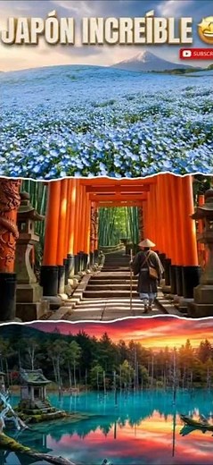 Destinos sorprendentes de Japón que debes conocer #viajes #naturaleza