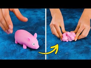 DIY Fidgets in 5 Mins: Chill Out without Big Efforts! 🪀🧸