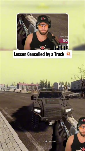 Lesson Cancelled by a Truck 💥#warzone