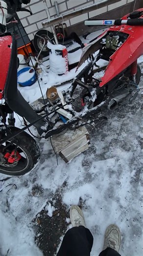 project scooter running #50ccmotor #project #tuning