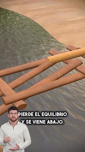 Así se hacían los puentes en el mundo antiguo 😨😎 #reelsvideoシ #fblifestyle #fyp #viralpost2025シ #reelsfbシ #puentes #contruction #reelschallenge #reelsviralシ | Curioso Jhon