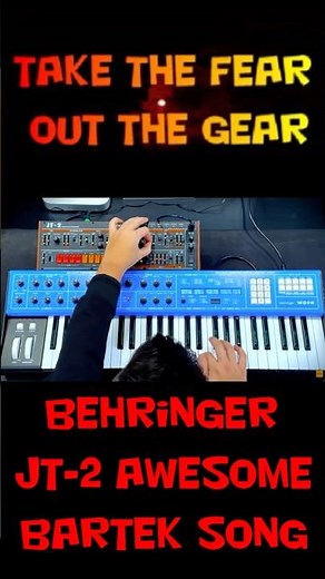 Behringer JT-2 Awesome demo by Bartek #behringer #roland #musicproducer #jupiter8 #synth #music