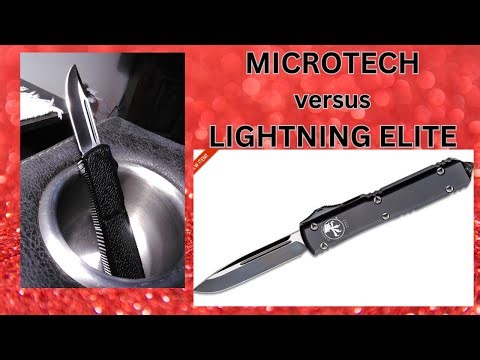 Microtech Ultratech versus Lightning Elite