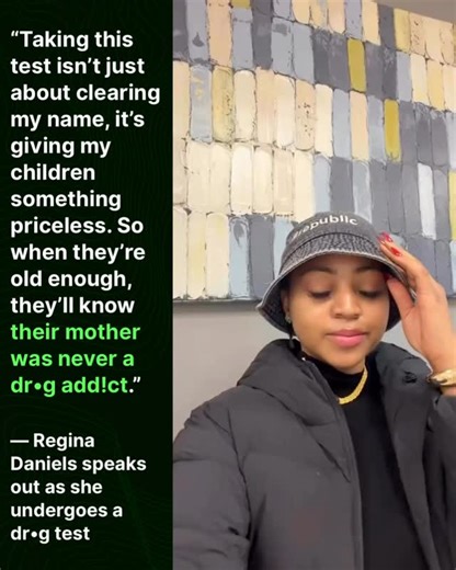 OnlyinNigeria on Instagram: "“Taking this test isn’t just about clearing my name, it’s about giving my children something priceless. So that when they’re old enough, they’ll know their mother was never a dr•g add!ct.” — Regina Daniels speaks out as she undergoes a dr•g test 🔔 More from us 👉🏾 @OnlyinNigeria | @OnlyinNigeria247 | @OnlyinNigeriaXtra"