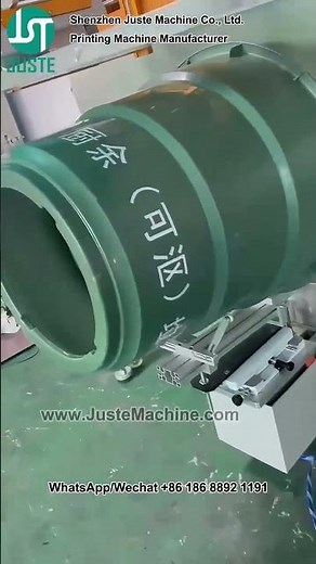How To Use Silk Screen Printer For large Bucket #screenprint #screenprinting #screenprinter