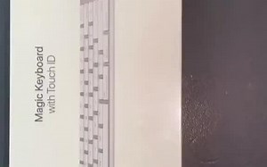 带Touch ID的magic keyboard苹果原装键盘开箱，老电脑不能用指纹
