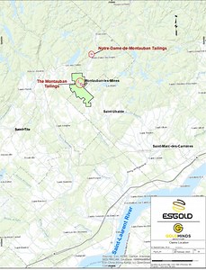 ESGOLD's Preliminary Economic Assessment Report Confirms the Viability of Montauban Project