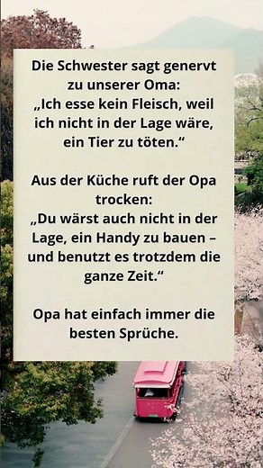 Sie erklärt Oma, warum sie kein Fleisch isst – Opa antwortet aus der Küche 😂👴🥩#Opa #DeutscherHumor