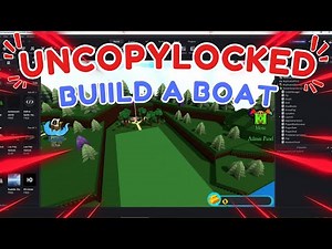BUILD A BOAT 2025 + Server | ROBLOX UNCOPYLOCKED (Free)