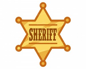 Sheriff Badge SVG, Texas Ranger PNG, Police Digital Download - Etsy