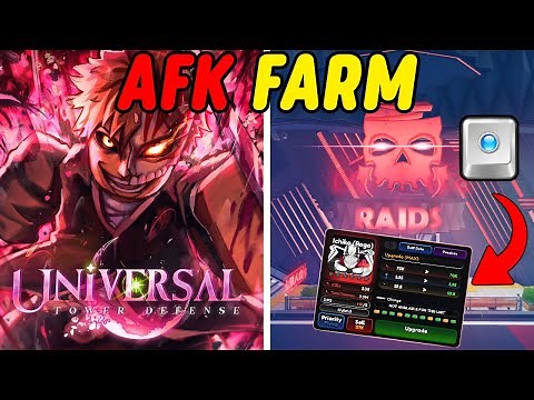 How To AFK FARM Raids With TinyTask In Universal Tower Defense