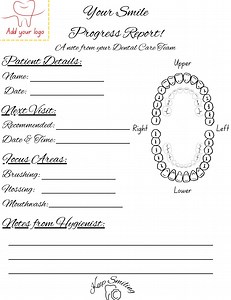 Printable Dental Hygiene Appointment Form | Editable Dentist Template (PDF) - Etsy UK