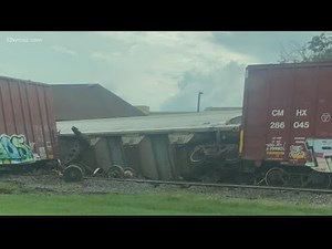 Georgia residents react to train derailment near Robins Airforce Base