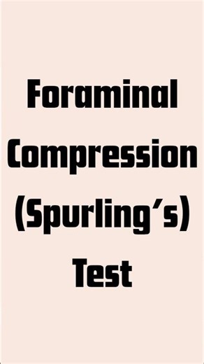 Spurling’s Test Explained | Cervical Radiculopathy Test | Foraminal Compression Test