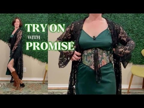 Fairycore but Make It Dark | Try On with Promise!