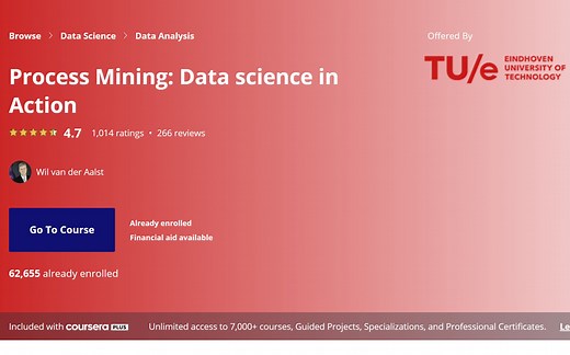 Process Mining 流程挖掘：数据科学实战 (中英字幕)_全网首译/译文更新至4.8~~【流程智能基础课】